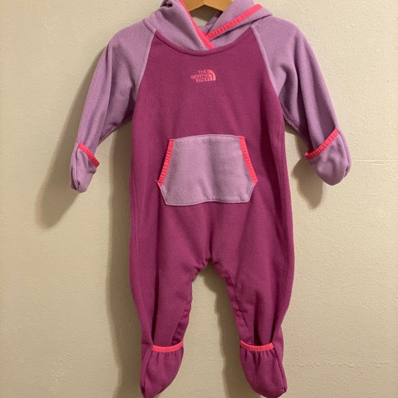 baby girl fleece bunting